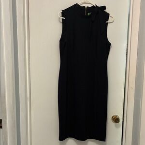 Calvin Klein Collection Black Midi Dress